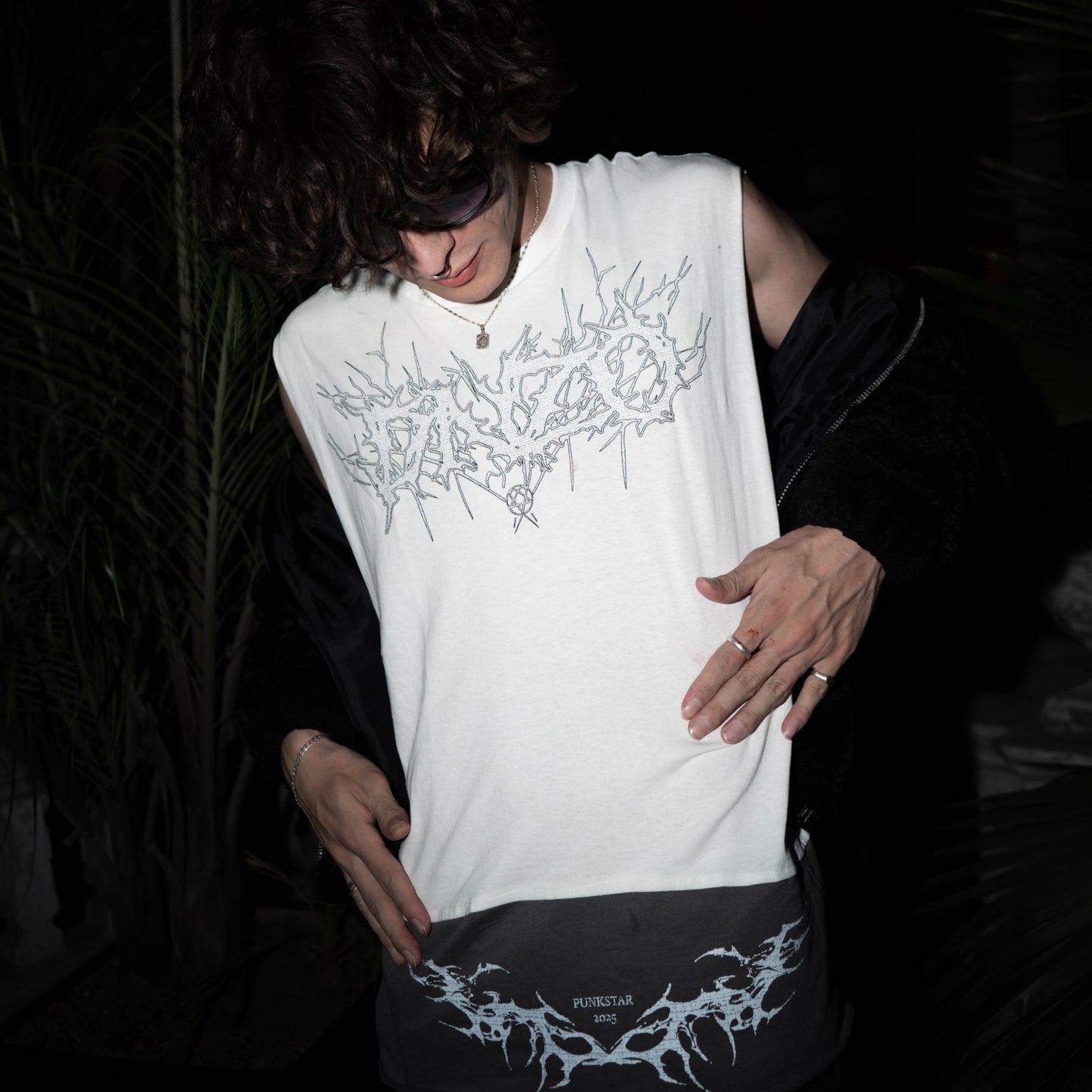 666 WHITE TEE