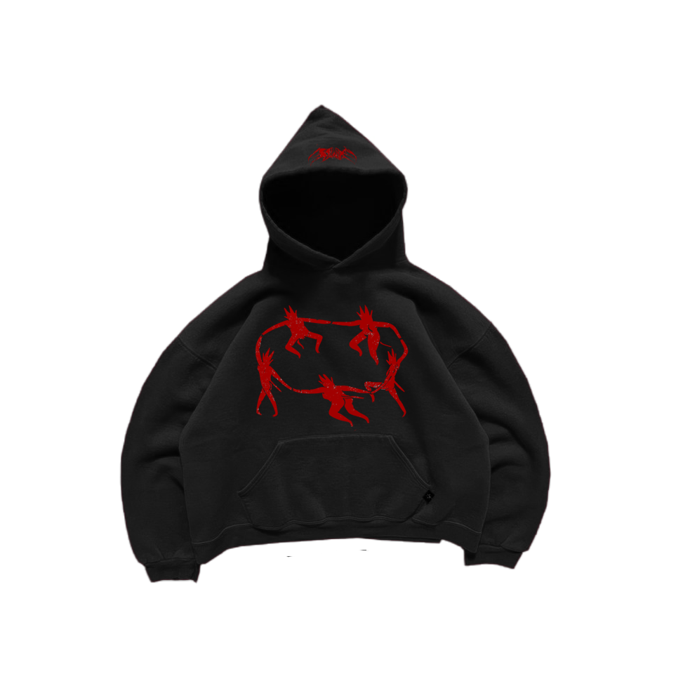 DEMON DANCE BLACK HOODIE