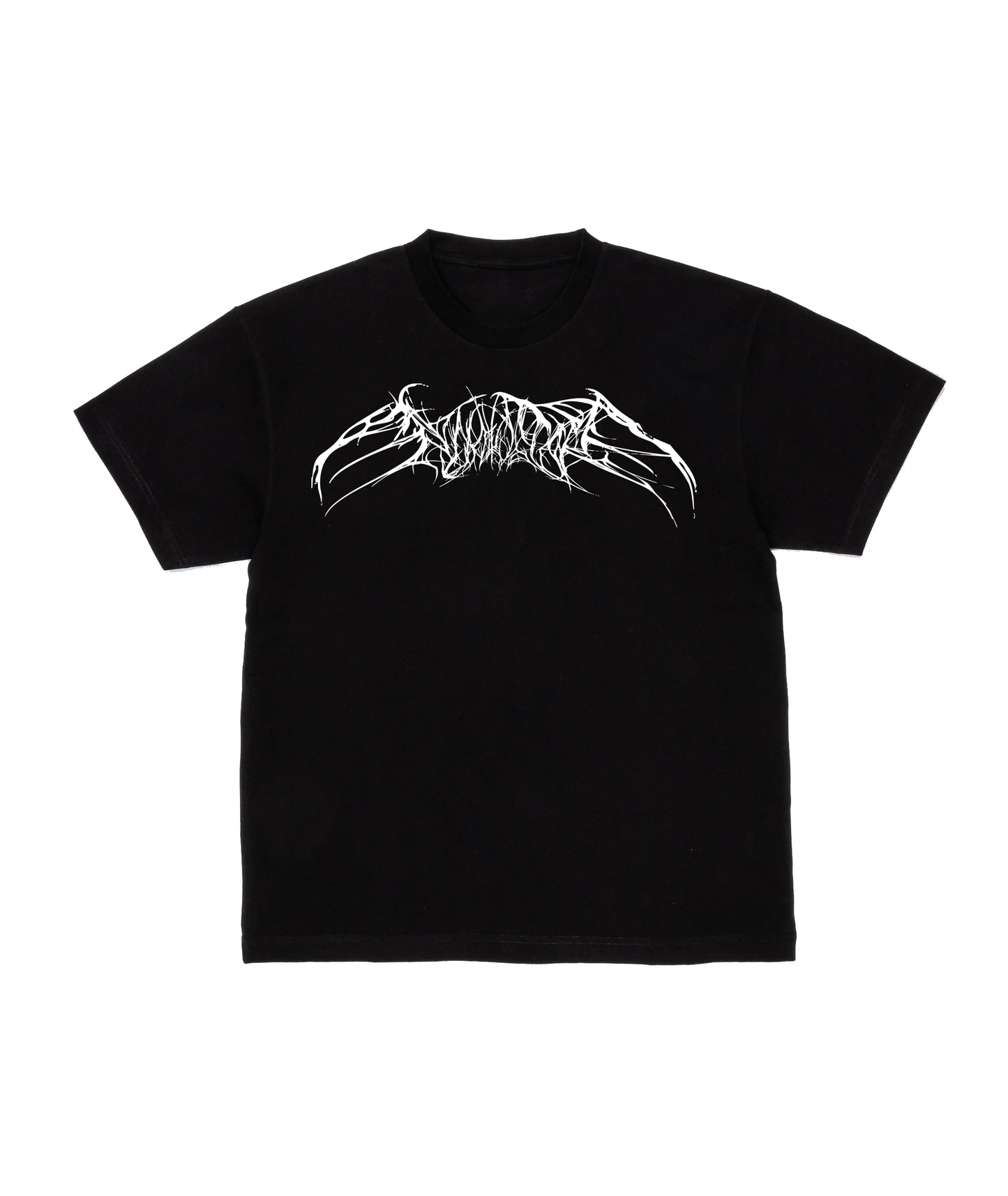 BLACK METAL LOGO TEE