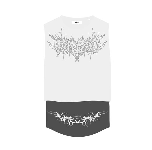 666 WHITE TEE