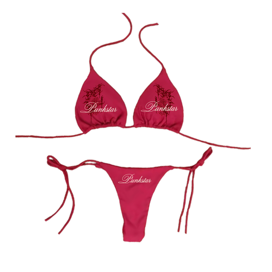 PUNKSTAR RED BIKINI